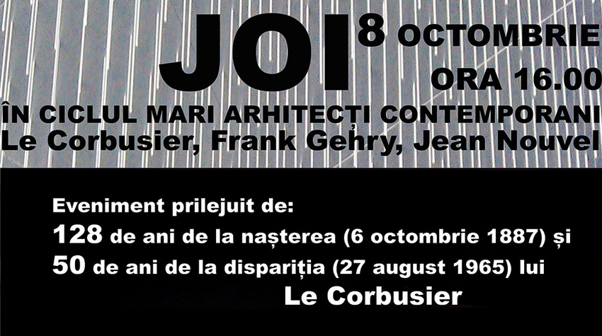 Le Corbusier celebrat într-un eveniment marca UAR