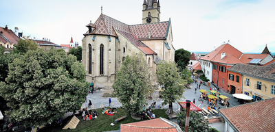 Piaţa Huet, Sibiu - foto: Mircea Ţibuleac