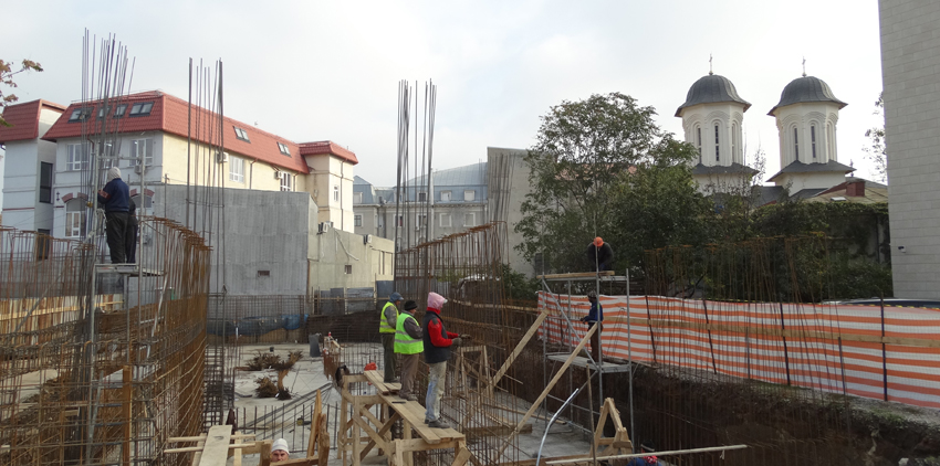 șantier str. Cluceru Udricani 20 - foto: F. Bălteanu, 31.10.2014