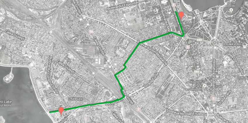 Drumuri Verzi în București - Traseul 84
