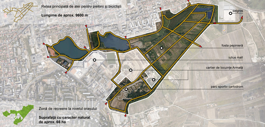 Parcul 'Între lacuri' - sursa: petitia grupului civic „SOS Lacurile Gheorgheni”